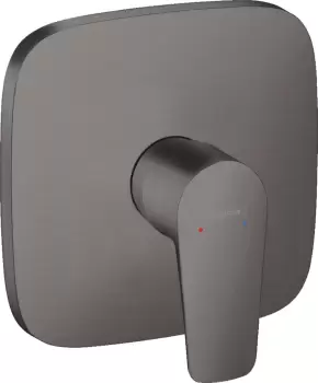Baterie dus Hansgrohe Talis E montaj incastrat necesita corp ingropat negru periat imagine