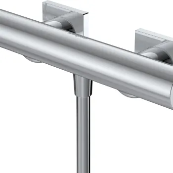 Baterie dus Hansgrohe Tecturis E crom imagine