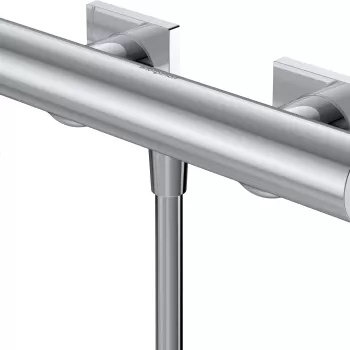Baterie dus Hansgrohe Tecturis E crom imagine