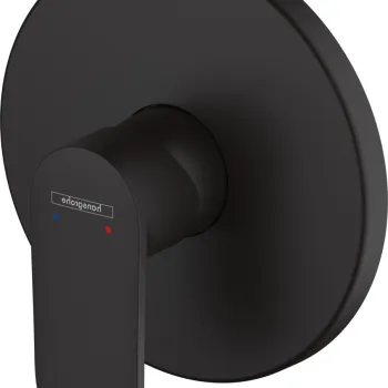 Baterie dus Hansgrohe Vernis Blend montaj incastrat necesita corp ingropat negru mat imagine