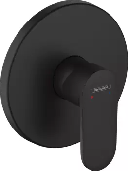 Baterie dus Hansgrohe Vernis Blend montaj incastrat necesita corp ingropat negru mat imagine