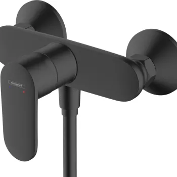 Baterie dus Hansgrohe Vernis Blend negru mat imagine