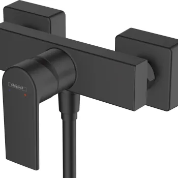 Baterie dus Hansgrohe Vernis Shape negru mat imagine