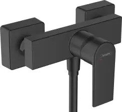 Baterie dus Hansgrohe Vernis Shape negru mat imagine