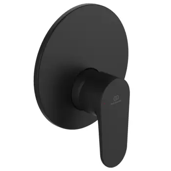 Baterie dus Ideal Standard Cerafine O cu montaj incastrat corp ingropat inclus negru mat imagine
