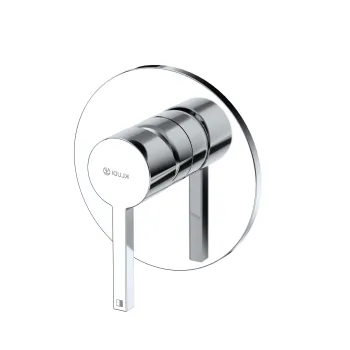 Baterie dus Kludi Nova Fonte Puristic cu montaj incastrat necesita corp ingropat Slim.Boxx crom imagine