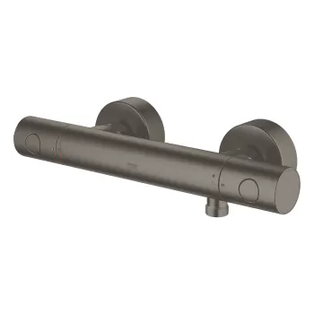 Baterie dus termostatata Grohe Grohtherm 1000 Cosmopolitan M brushed hard graphite imagine