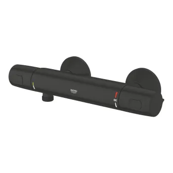 Baterie dus termostatata Grohe Precision Trend Matte Black imagine