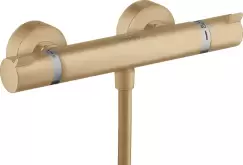 Baterie dus termostatata Hansgrohe Ecostat Comfort bronz periat imagine