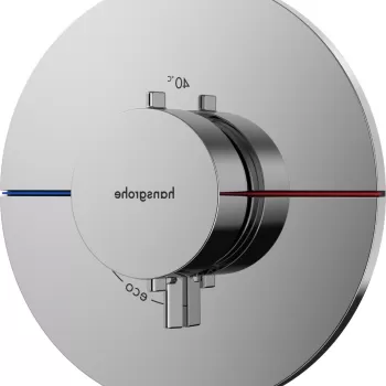 Baterie dus termostatata Hansgrohe ShowerSelect Comfort S cu montaj incastrat necesita corp ingropat crom imagine