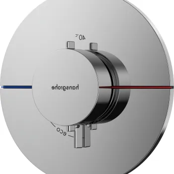 Baterie dus termostatata Hansgrohe ShowerSelect Comfort S cu montaj incastrat necesita corp ingropat crom imagine