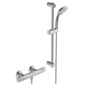 Baterie dus termostatata Ideal Standard Ceratherm T25 cu set de dus Idealrain imagine