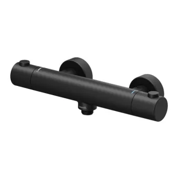 Baterie dus termostatata Ravak Puri Black PU 033.20 negru mat imagine