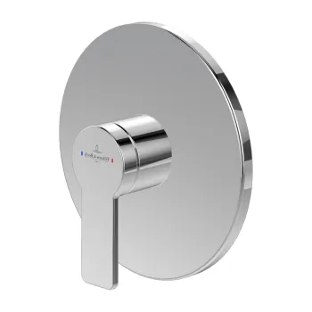 Baterie dus Villeroy & Boch Architectura cu montaj incastrat  necesita corp ingropat Vi-Box  crom imagine