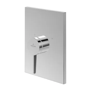 Baterie dus Villeroy & Boch Conum cu montaj incastrat  necesita corp ingropat  crom imagine