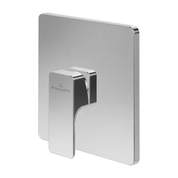 Baterie dus Villeroy & Boch Subway 3.0 cu montaj incastrat  necesita corp ingropat  crom imagine