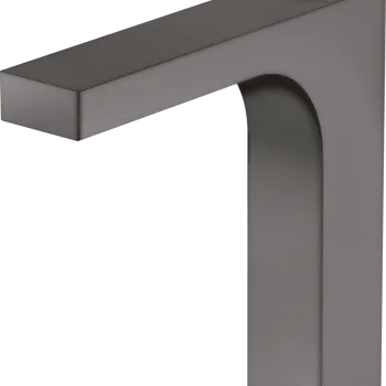 Baterie lavoar Axor Citterio 160 EcoSmart levier rhombic ventil pop-up brushed black imagine