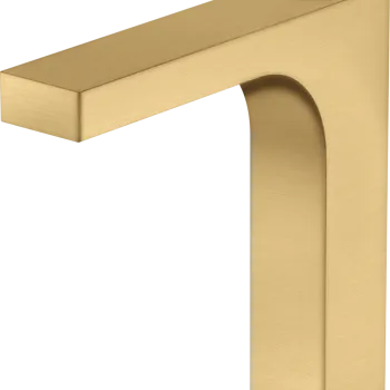 Baterie lavoar Axor Citterio 160 EcoSmart ventil pop-up brushed gold imagine