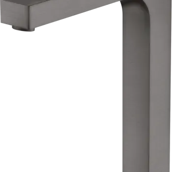 Baterie lavoar Axor Citterio 280 EcoSmart pentru lavoare tip bol levier rhombic ventil fix brushed black imagine