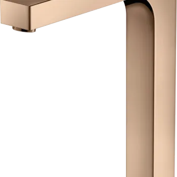 Baterie lavoar Axor Citterio 280 EcoSmart pentru lavoare tip bol levier rhombic ventil fix red-gold imagine