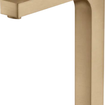 Baterie lavoar Axor Citterio 280 EcoSmart pentru lavoare tip bol ventil fix brushed bronze imagine