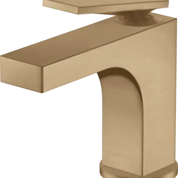 Baterie lavoar Axor Citterio 90 EcoSmart ventil pop-up brushed bronze imagine