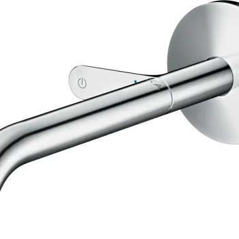 Baterie lavoar Axor ONE Select cu pipa 220mm montaj incastrat necesita corp ingropat crom imagine