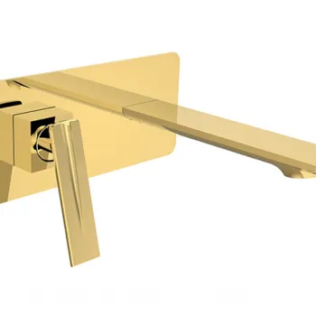 Baterie lavoar Besco Aspira de perete auriu imagine