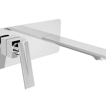 Baterie lavoar Besco Aspira de perete crom imagine