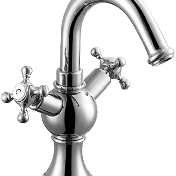 Baterie lavoar Besco Retro II crom imagine