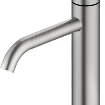 Baterie lavoar Duravit Balcoon M  fara ventil  FreshStart  MinusFlow  inox periat imagine