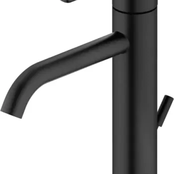 Baterie lavoar Duravit Balcoon M  ventil pop-up  FreshStart  MinusFlow  negru mat imagine