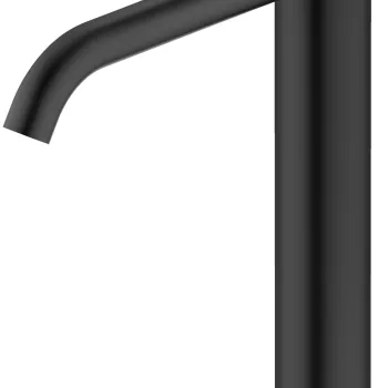 Baterie lavoar Duravit Balcoon XL  fara ventil  pentru lavoare tip bol  FreshStart  MinusFlow  negru mat imagine