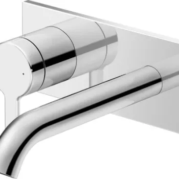 Baterie lavoar Duravit C.1 de perete  pipa 174mm  fara ventil  necesita corp ingropat imagine