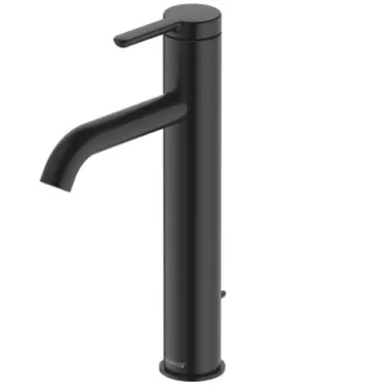 Baterie lavoar Duravit C.1 L 170 ventil pop-up negru mat imagine