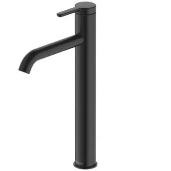 Baterie lavoar Duravit C.1 XL 230 fara ventil negru mat imagine