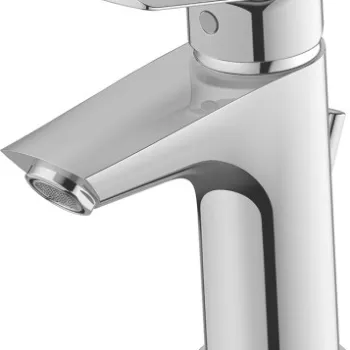 Baterie lavoar Duravit No.1 S 156mm ventil pop-up crom imagine