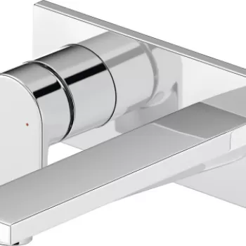 Baterie lavoar Duravit Tulum by Starck de perete 171mm necesita corp ingropat crom imagine