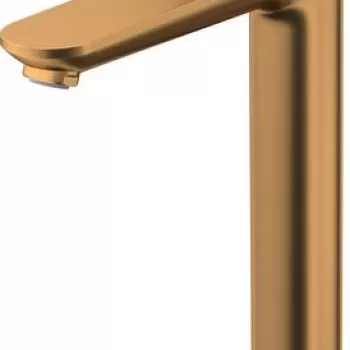 Baterie lavoar Duravit Wave XL pentru lavoare tip bol fara ventil bronz periat imagine