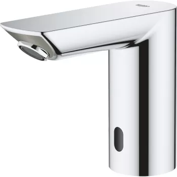 Baterie lavoar Grohe BauCosmopolitan E electronica pentru apa rece alimentare cu baterie crom imagine