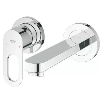 Baterie lavoar Grohe BauLoop din 2 elemente proiectie 171mm crom imagine