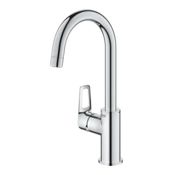 Baterie lavoar Grohe BauLoop L  ventil click-clack  crom imagine