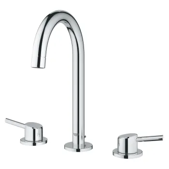 Baterie lavoar Grohe Concetto din 3 elemente  ventil pop-up  crom imagine