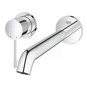 Baterie lavoar Grohe Essence L din 2 elemente de perete necesita corp incastrat crom imagine