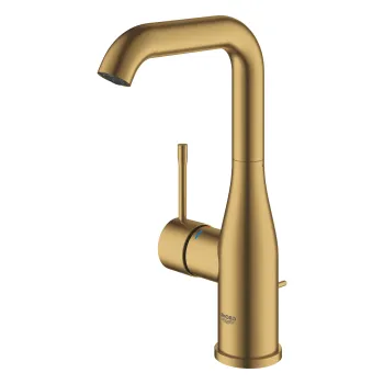 Baterie lavoar Grohe Essence L  ventil pop-up  brushed cool sunrise imagine