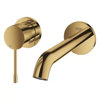 Baterie lavoar Grohe Essence M din 2 elemente de perete necesita corp ingropat cool sunrise imagine