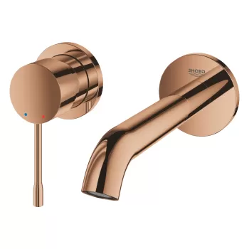 Baterie lavoar Grohe Essence M din 2 elemente de perete necesita corp ingropat warm sunset imagine