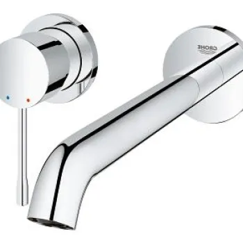 Baterie lavoar Grohe Essence New L din 2 elemente  de perete  montaj incastrat  necesita corp ingropat imagine