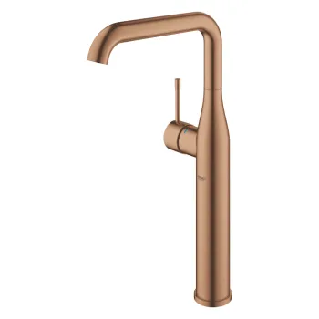 Baterie lavoar Grohe Essence XL pentru lavoare tip bol  fara ventil  brushed warm sunset imagine