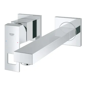 Baterie lavoar Grohe Eurocube M din 2 elemente  de perete  crom imagine